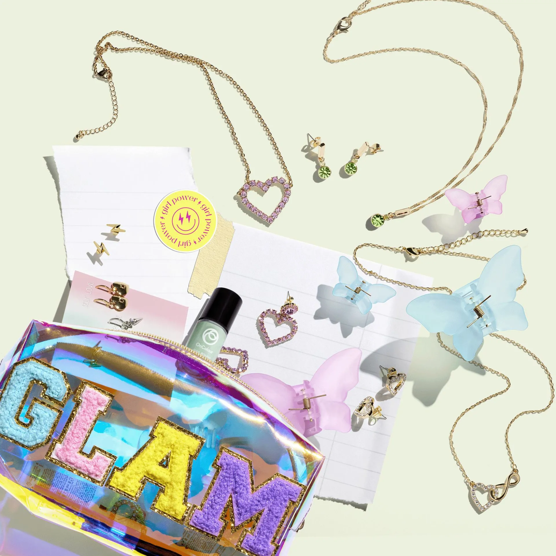 Conjunto Joias Eternity Girl Power 0 unidades