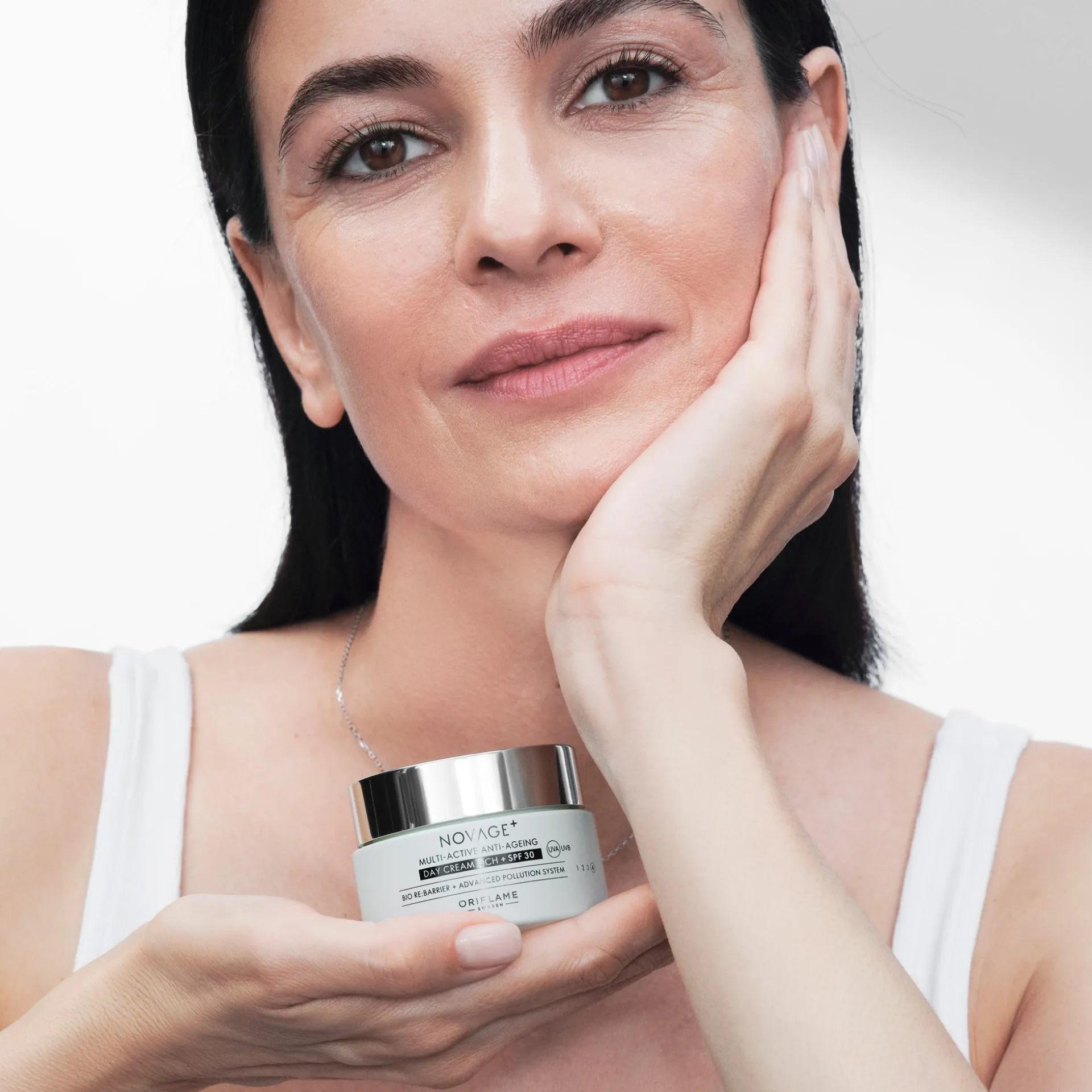 Creme de Dia Rico Multi-Active Anti-Ageing com FPS 30 Novage+ 50 ml.