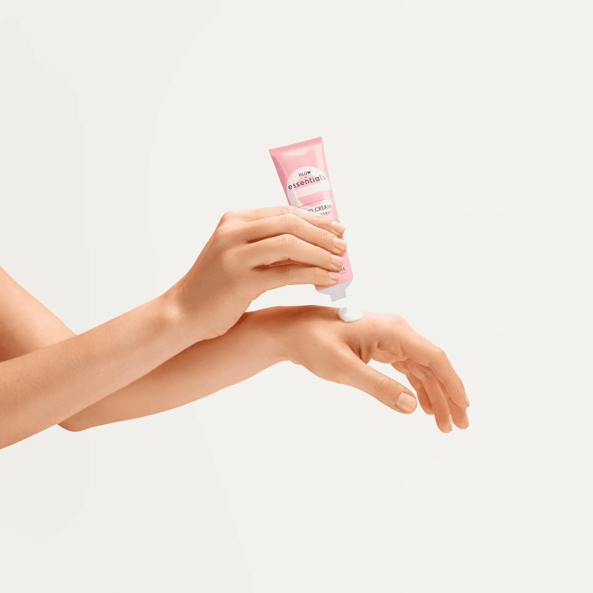Creme de Mãos com Vitaminas E e B3 Glow Essentials 75 ml.