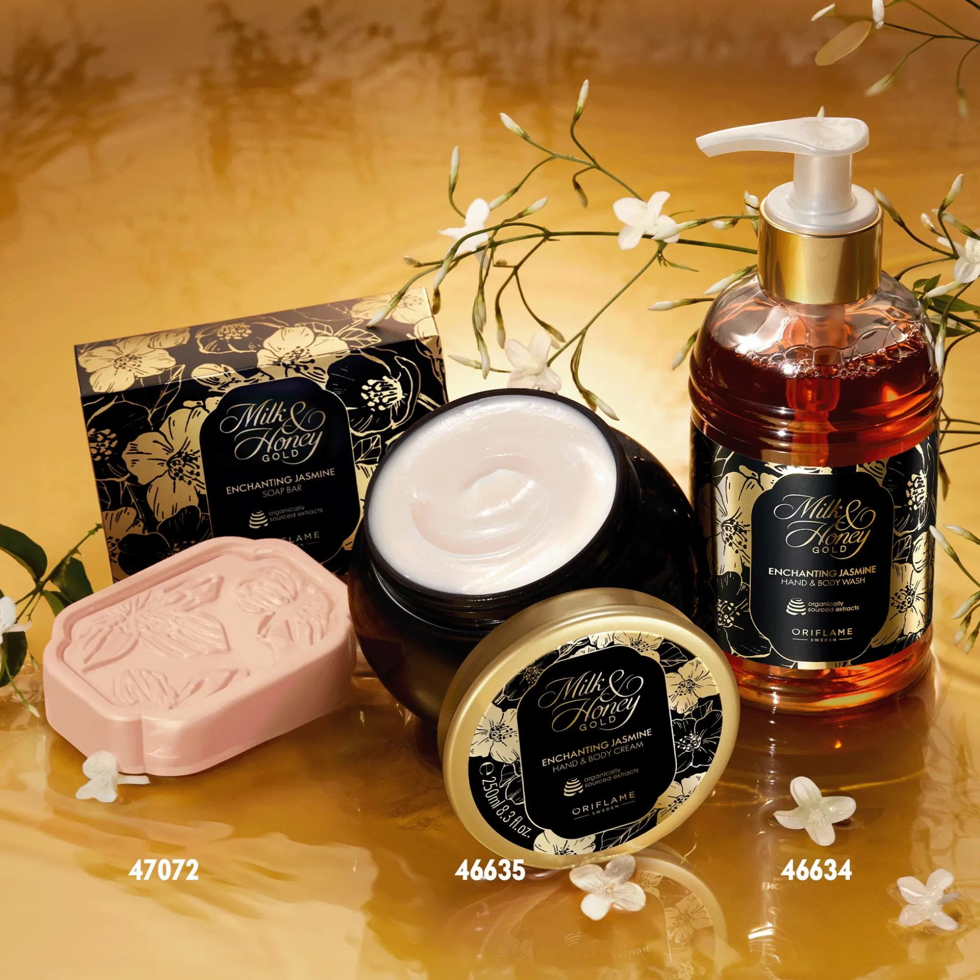Creme de Mãos e Corpo Enchanting Jasmine Milk & Honey 250 ml.
