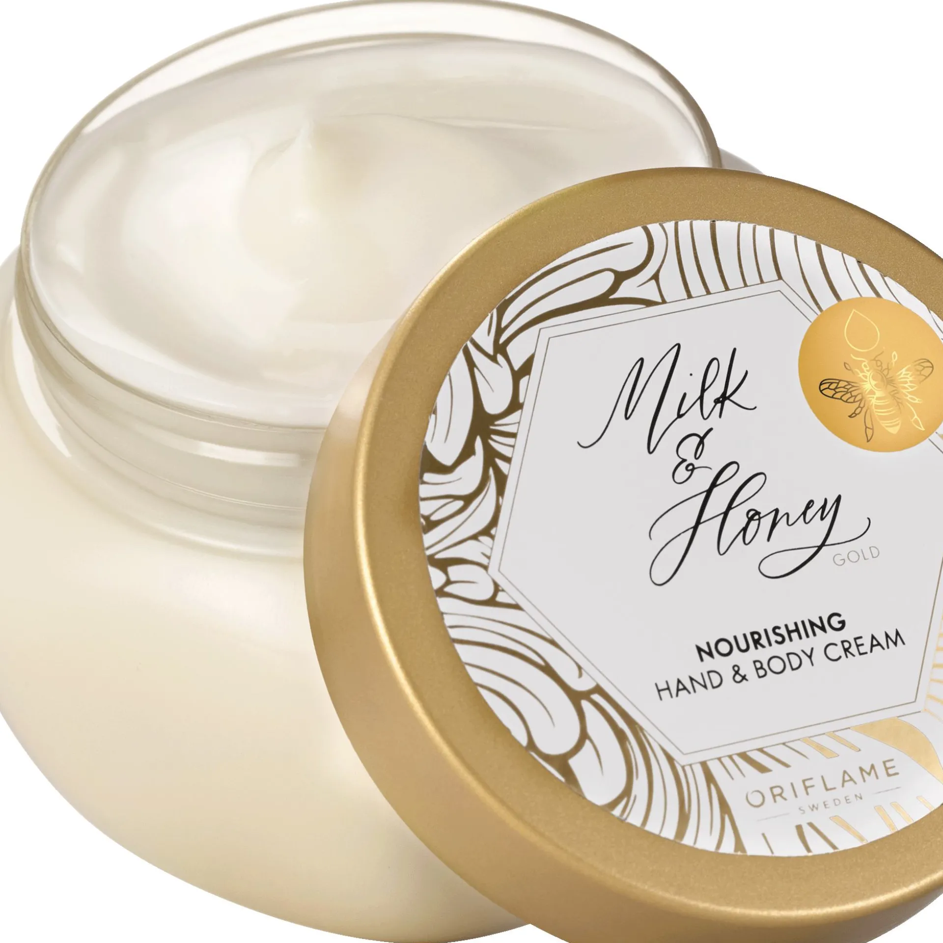 Creme de Mãos e Corpo Nutritivo Milk & Honey Gold