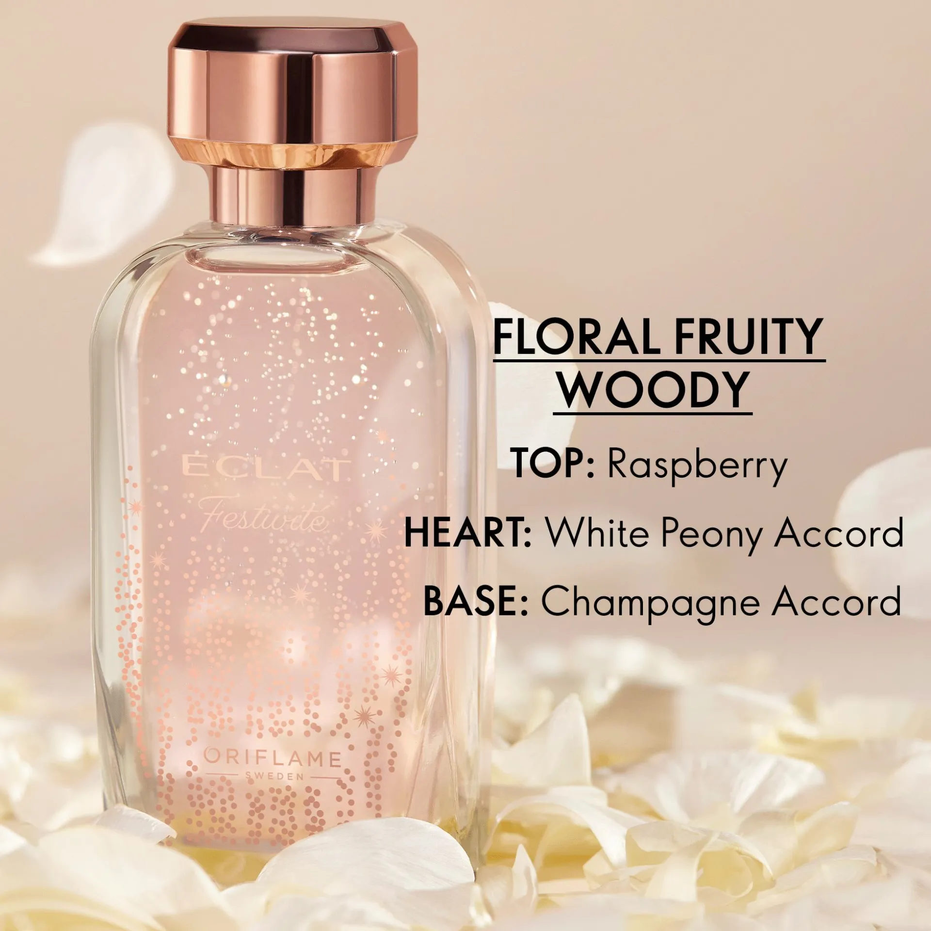 Eau de Toilette Eclat Festivité 50 ml.