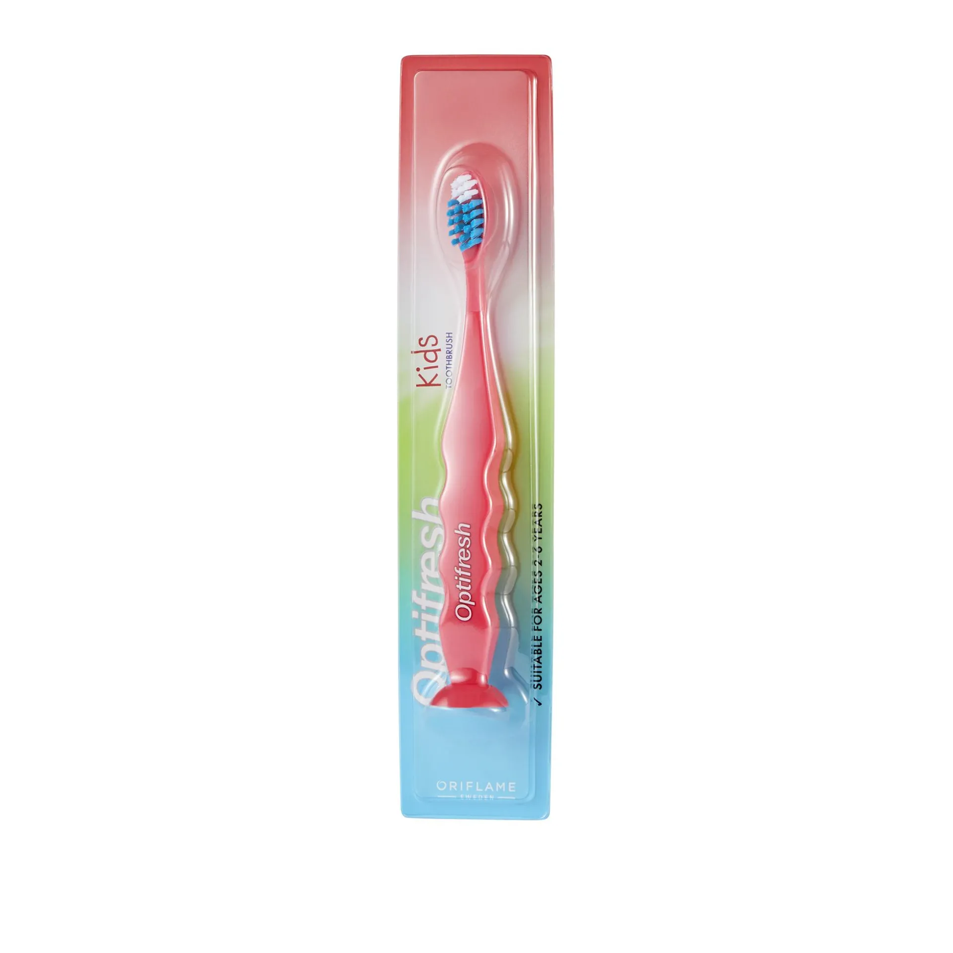 Escova de Dentes Suave Optifresh Kids - Rosa