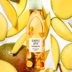 Gel de Banho com Manga Biológica Simple Joys Love Nature 250 ml.