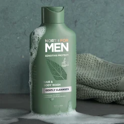 Lavagem Corpo e Cabelo Sensitive Protect North for Men 250 ml.