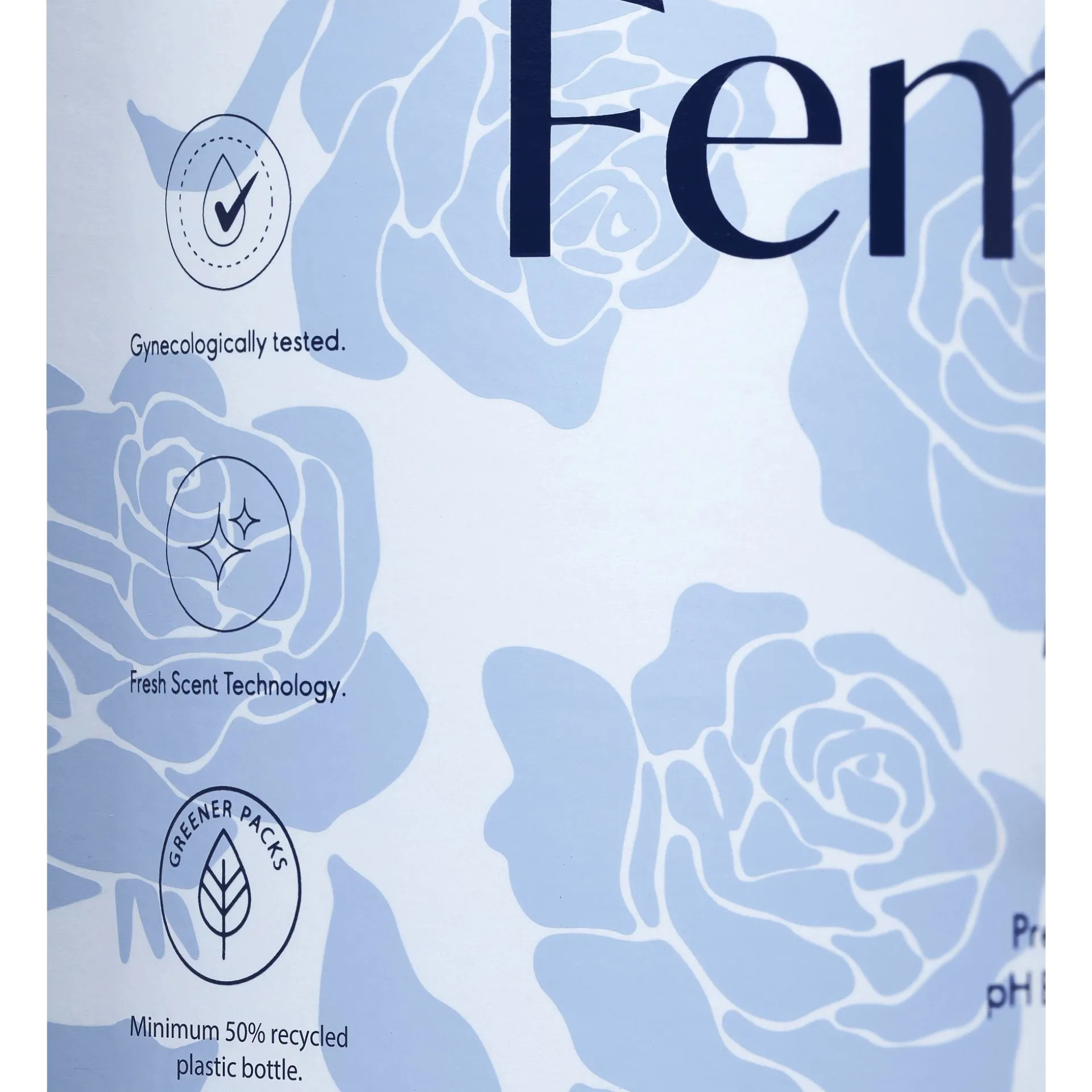 Lavagem Íntima Refrescante com Água de Rosas Feminelle 300 ml.