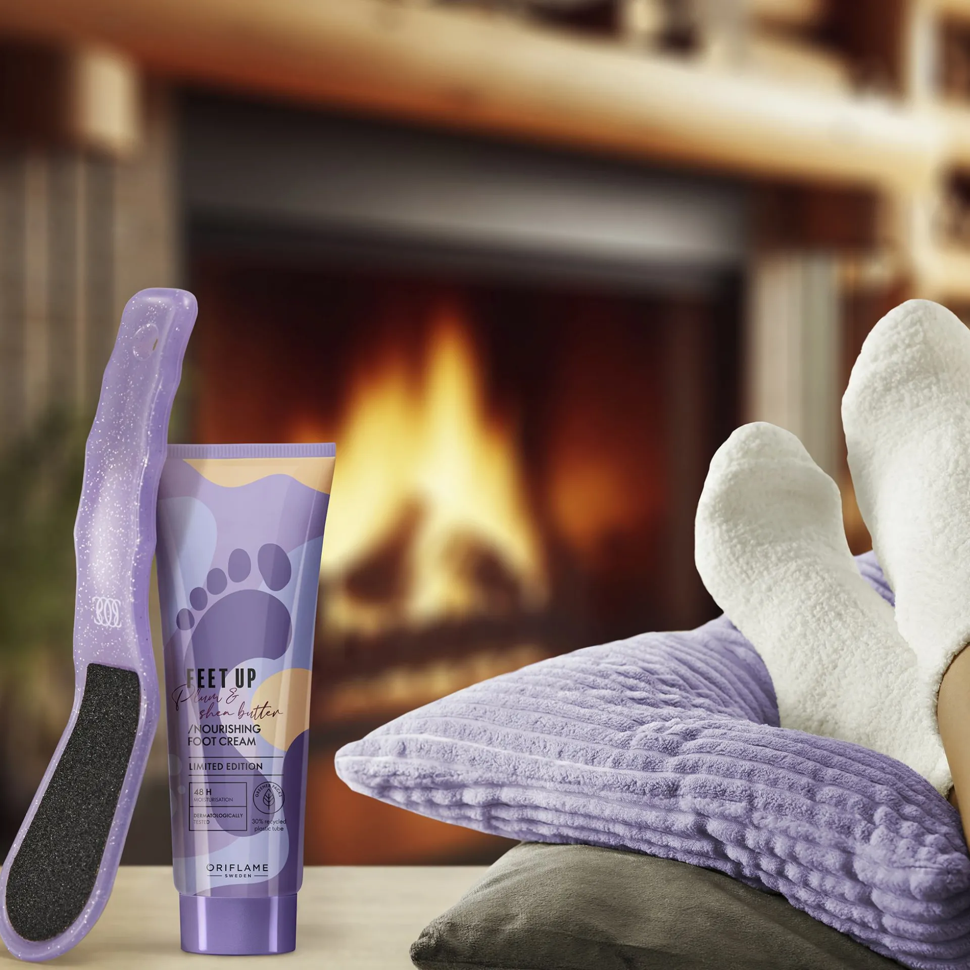 Lima de Pés Festive Plum 0 unidades