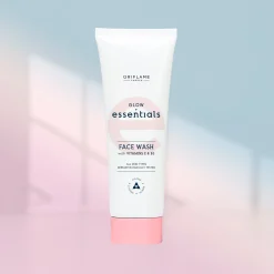 Limpeza de Rosto com Vitaminas E e B3 Glow Essentials 125 ml.