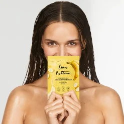 Máscara Fortificante com Banana Biológica Love Nature 30 ml.