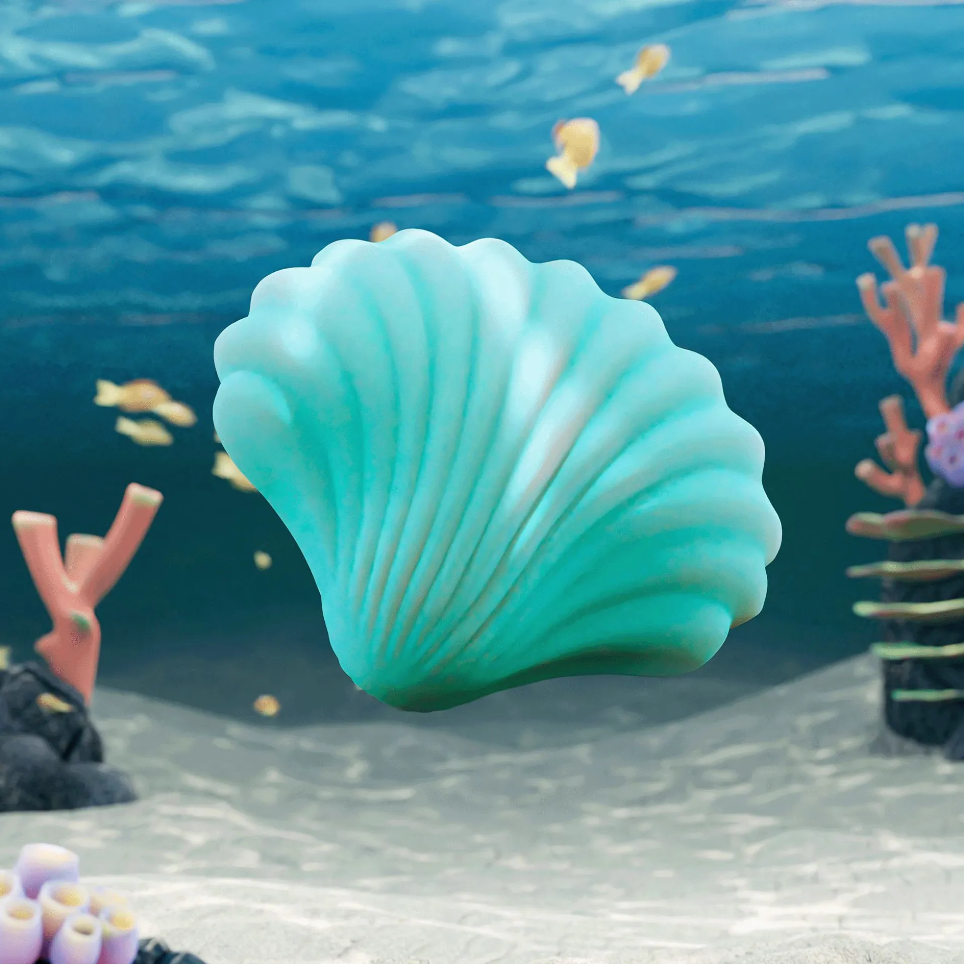 Sabonete com Água de Coco Biológico Marine Adventure Love Nature 75 g.