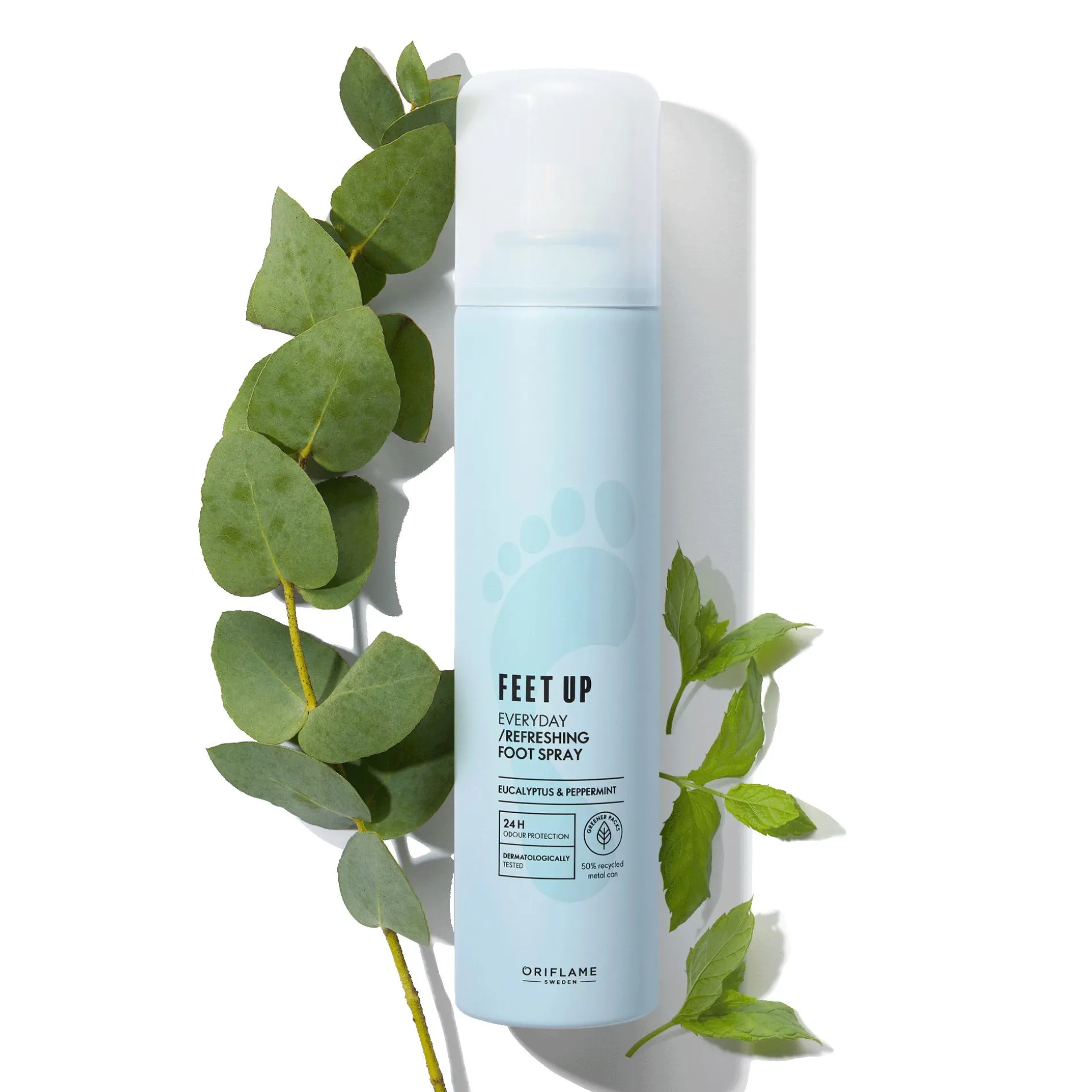 Spray Refrescante Antitranspirante para Pés Feet Up Everyday 250 ml.